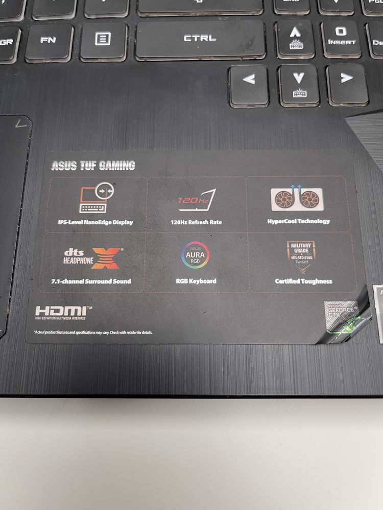 Asus Tuf Gaming 505dd