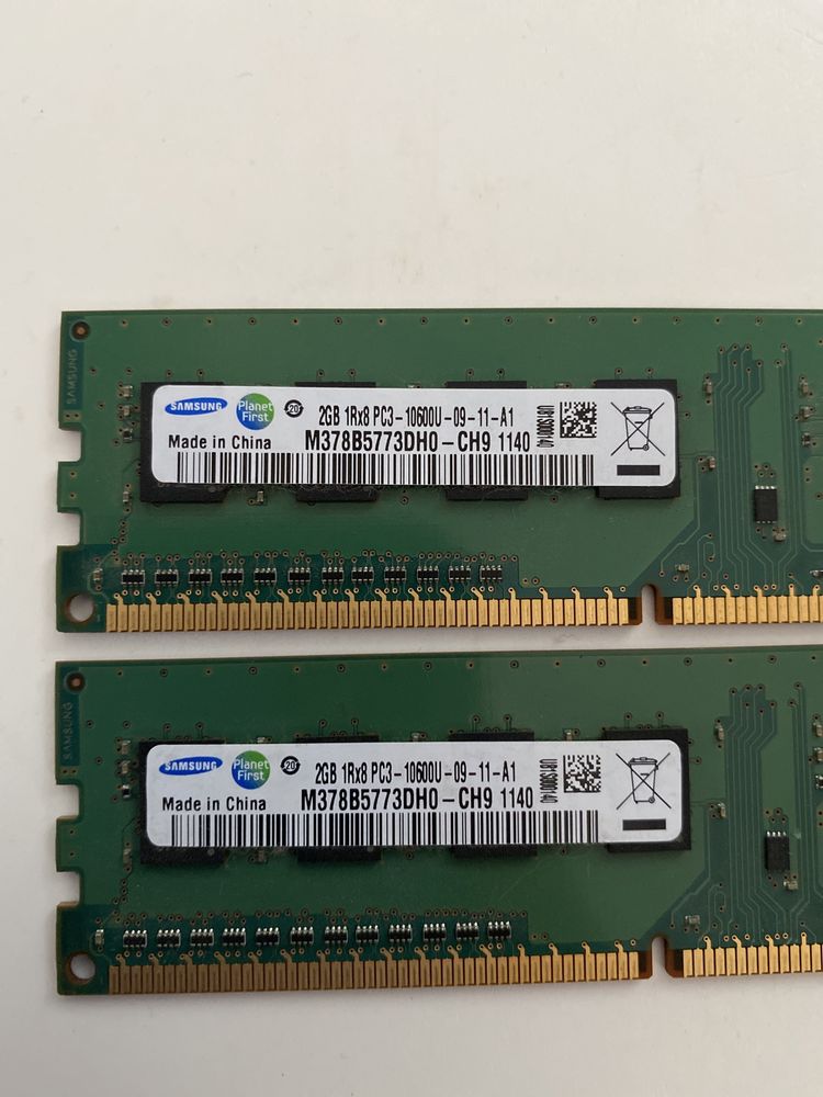 Pamięć RAM DDR3 2 GB / 2 sztuki