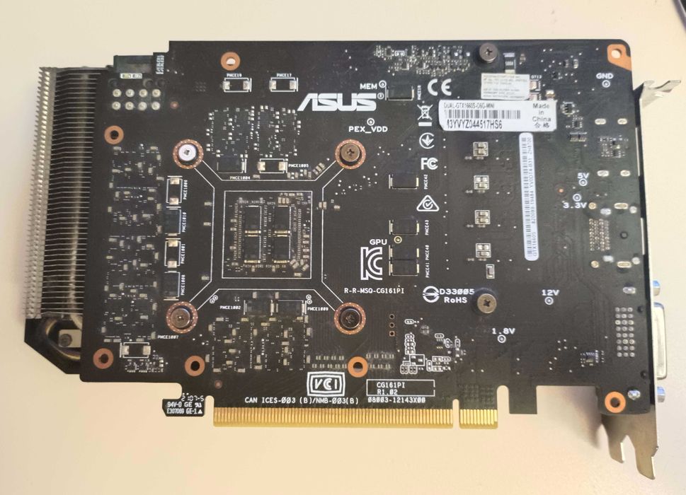 Asus GeForce GTX 1660 Super Dual Mini OC 6GB