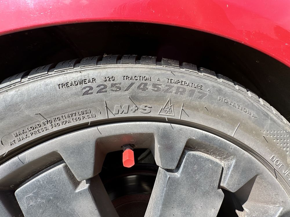 Koła Opel Astra H R17 GTC Astra III koła 225/45 zimowe