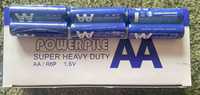 Продам Батарейки пальчикові POWERPSLE SUPER HEAVY DUTY AA/R6P 1.5v,