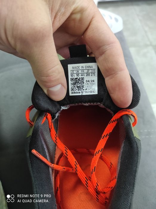 ОРИГІНАЛ 100% Кросівки Adidas Terrex Free Hiker 2.0 Low Gore-Tex 44.5