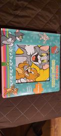 Puzzle/ książka Tom i Jerry