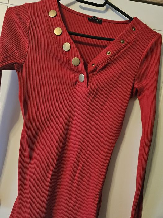 Bluzka damska czerwona