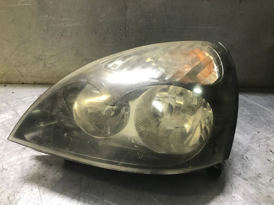 OTICA / FAROL RENAULT CLIO II FASE 2 01-06 FUNDO PRETO - ESQUERDO