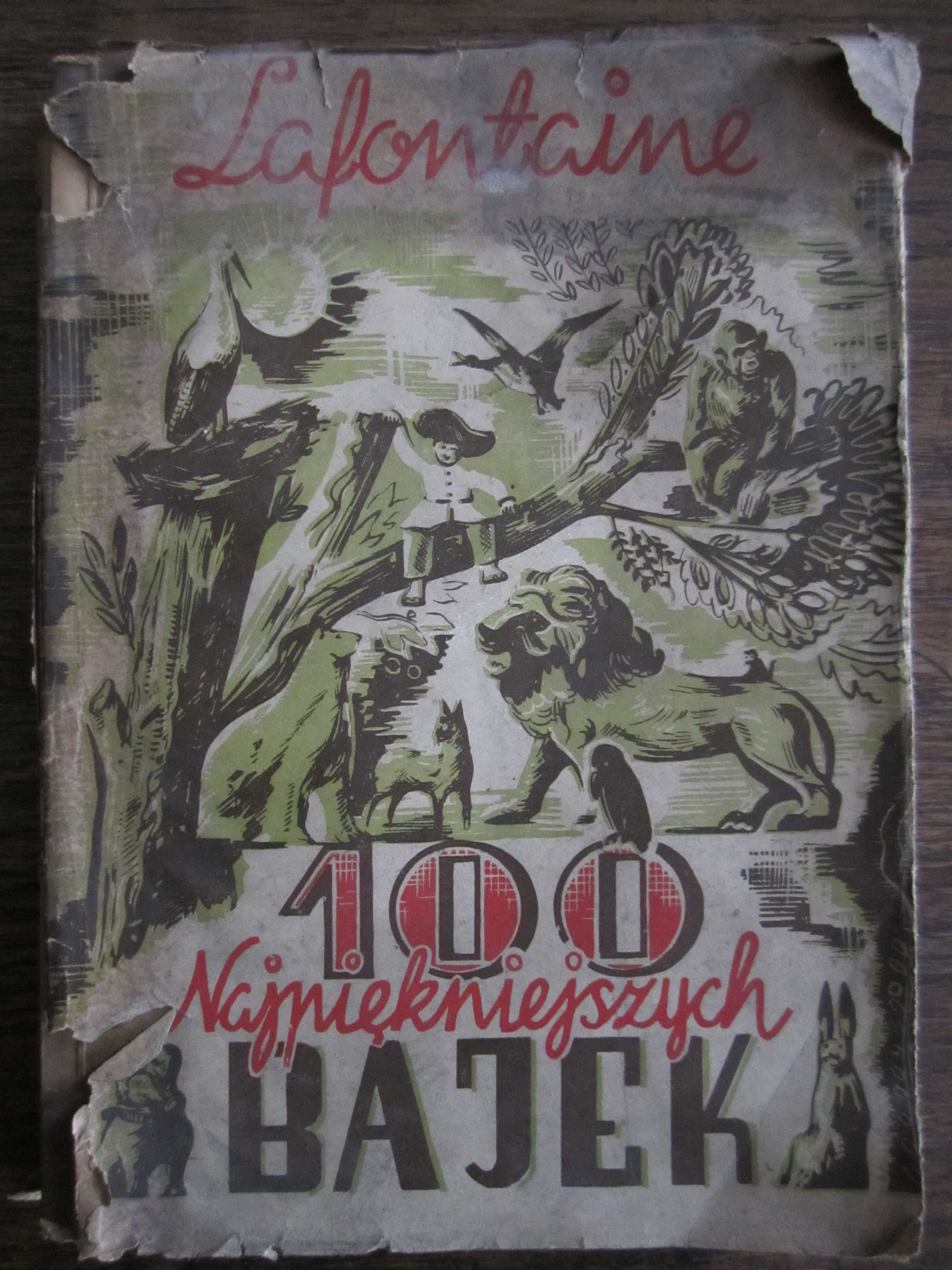 Książka "100 Najpiękniejszych Bajek" - Jan de Lafontain
