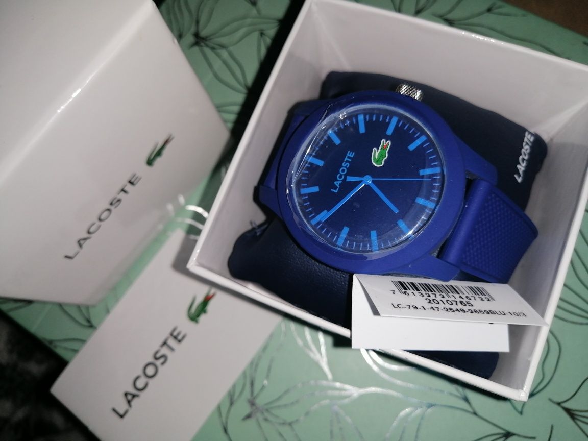 LACOSTE Zegarek _  NOWY z metką (z folią tarcza, i też z pudełkiem, i
