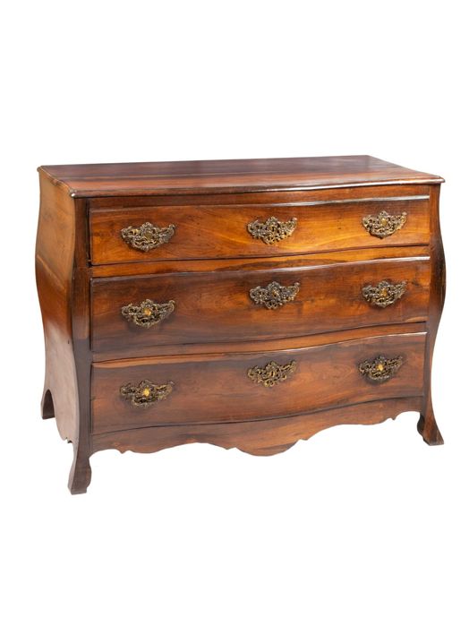 Cómoda Gavetas Rara Pau Santo D . José, Século XVIII