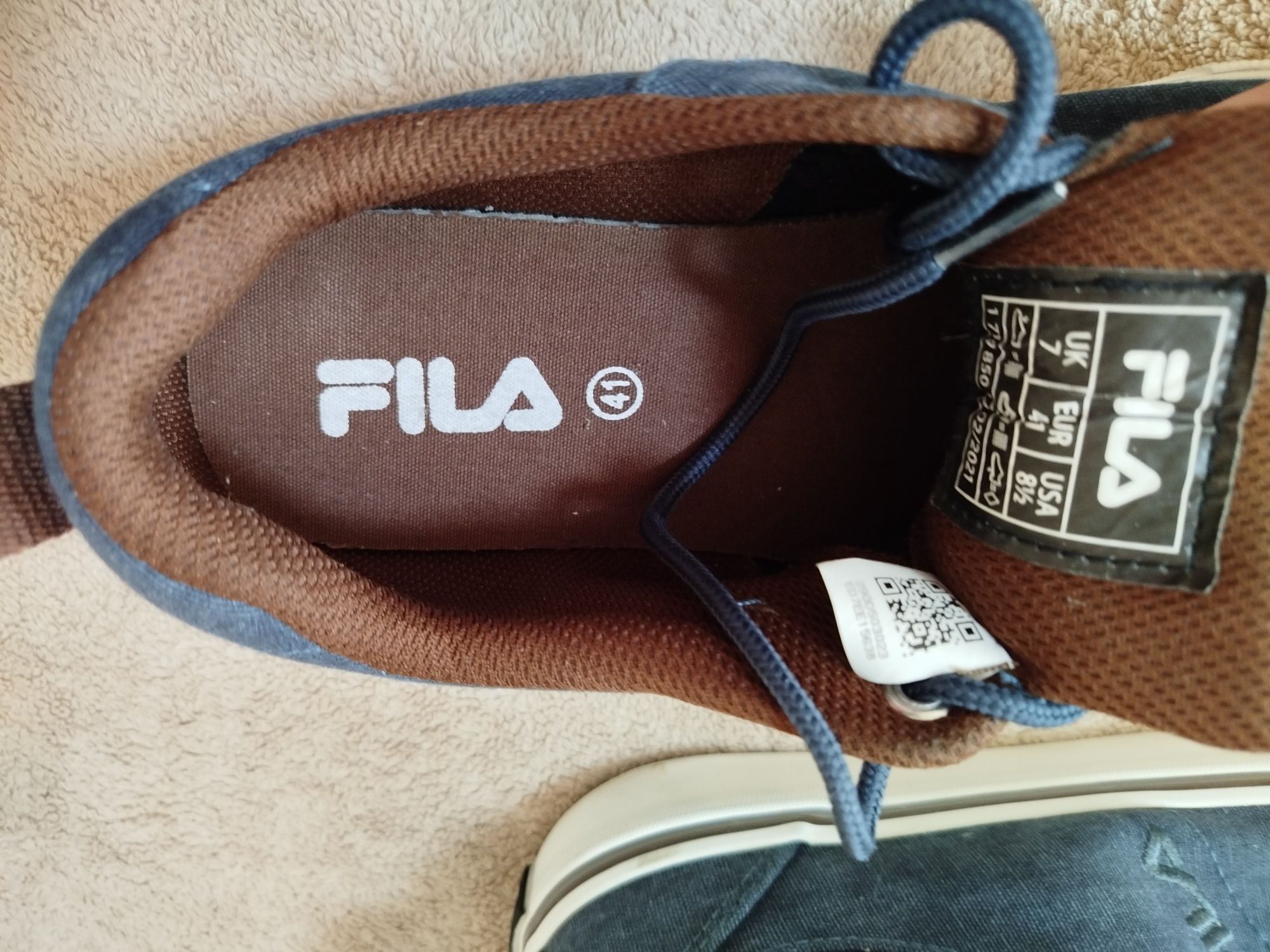 Кеды сникерсы Fila