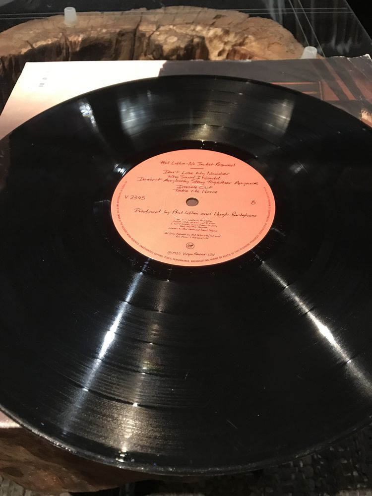 Phil Collins No Jacket Roquired 85r. U.K bez okładki
