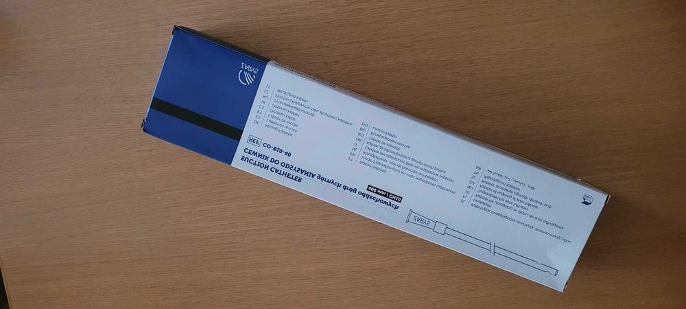 cewniki do odsysania górnych dróg oddechowych