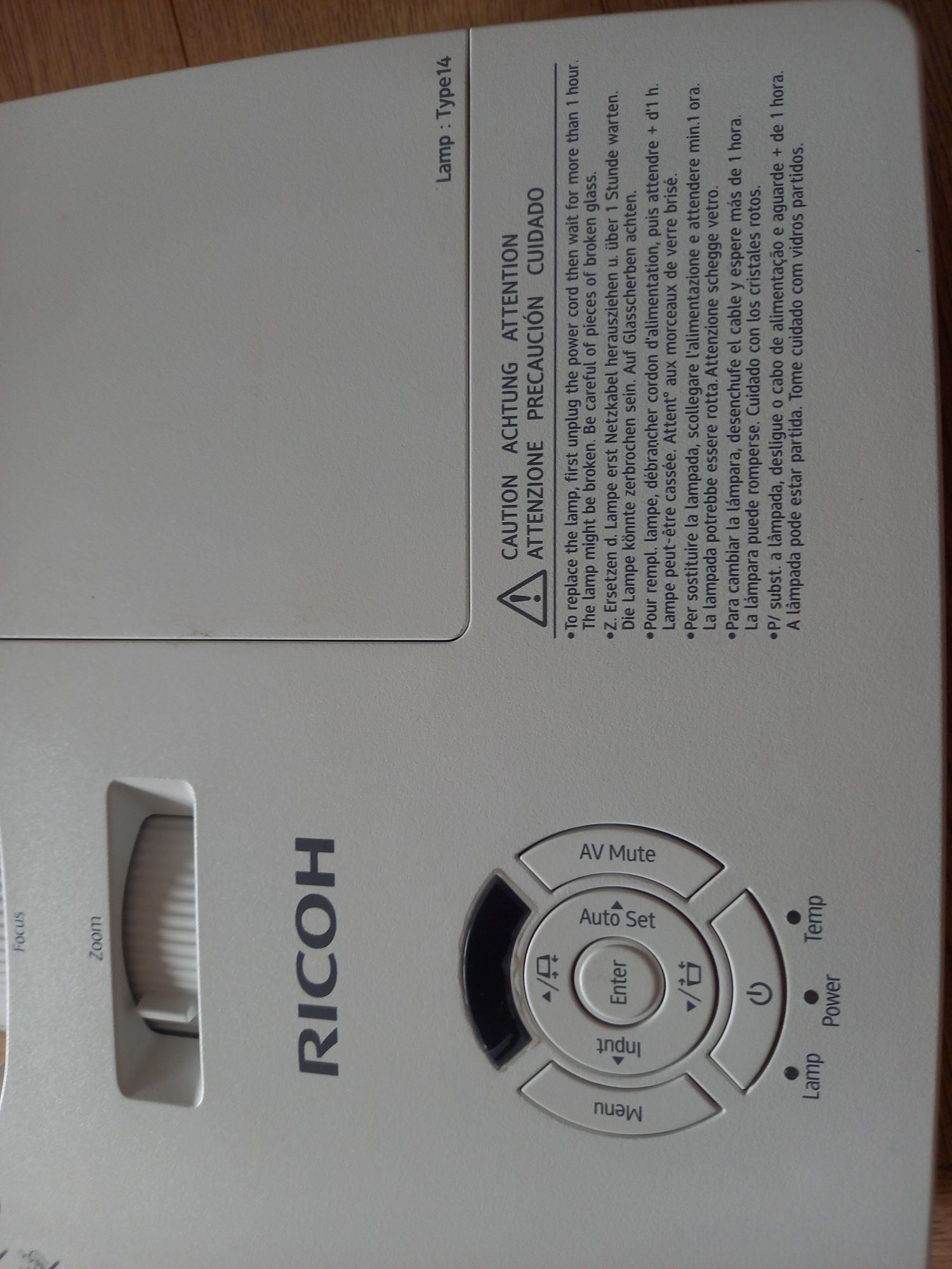 Projektor RICOH PJ  X2240