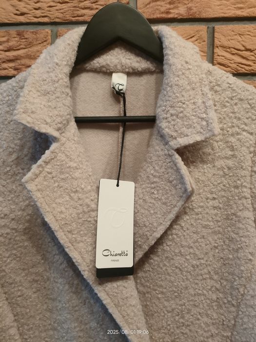 Płaszcz baranek beż