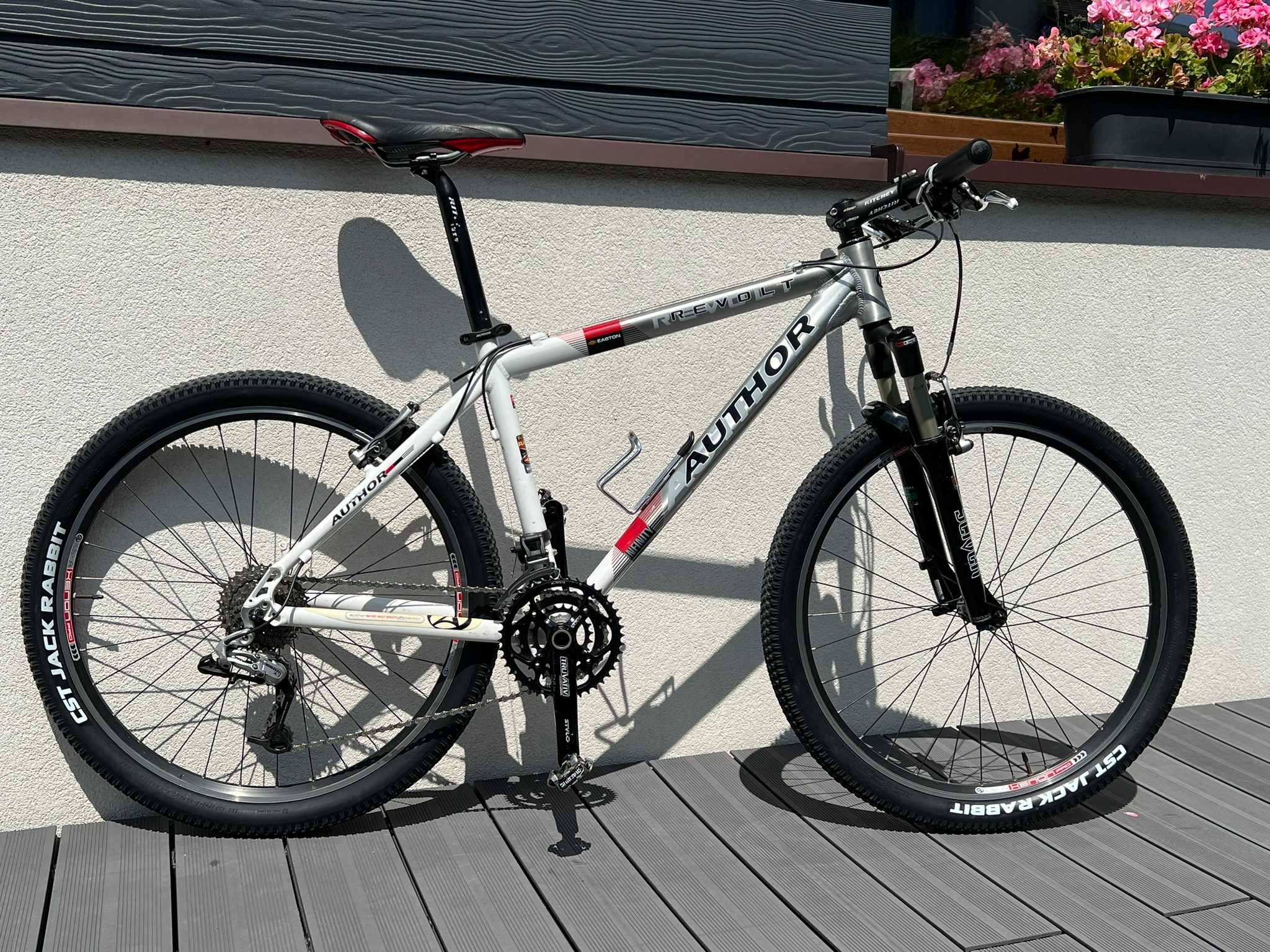 Rower MTB Author Revolt 26" super lekka rama Easton, osprzęt SRAM