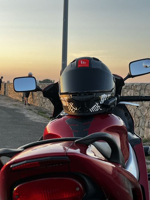 Мотошлем MT STINGER 2 KRT B9 Matt