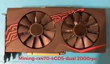 Видеокарты Mining rx470 4GD5 dual
