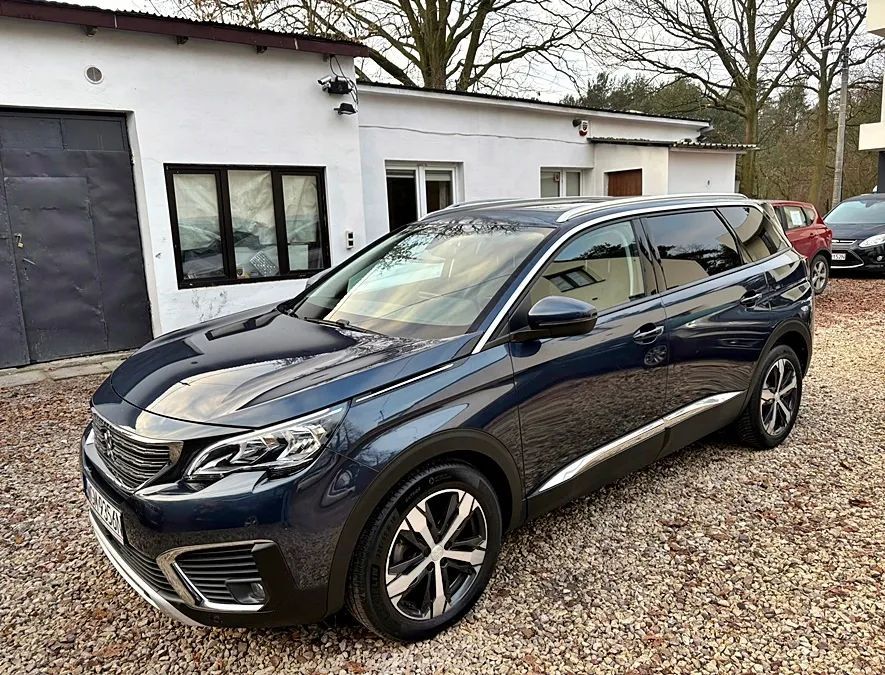 Peugeot 5008 Navi Asystenty i-Cockpit Panorama Ambiente B ładny Oryg 125 tys km '18