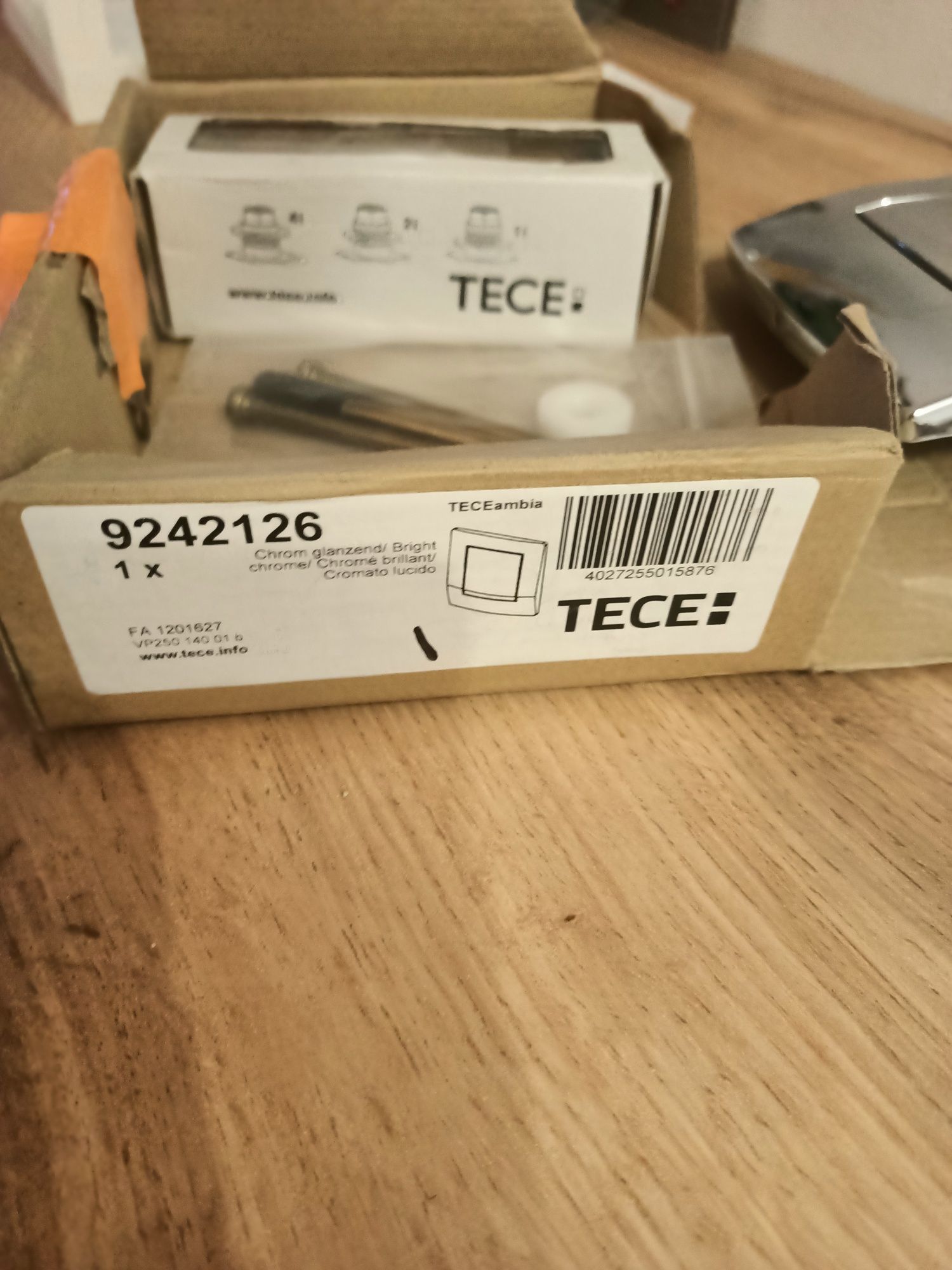 Przycisk Tece ambia Do Pisuaru Chrom Połysk