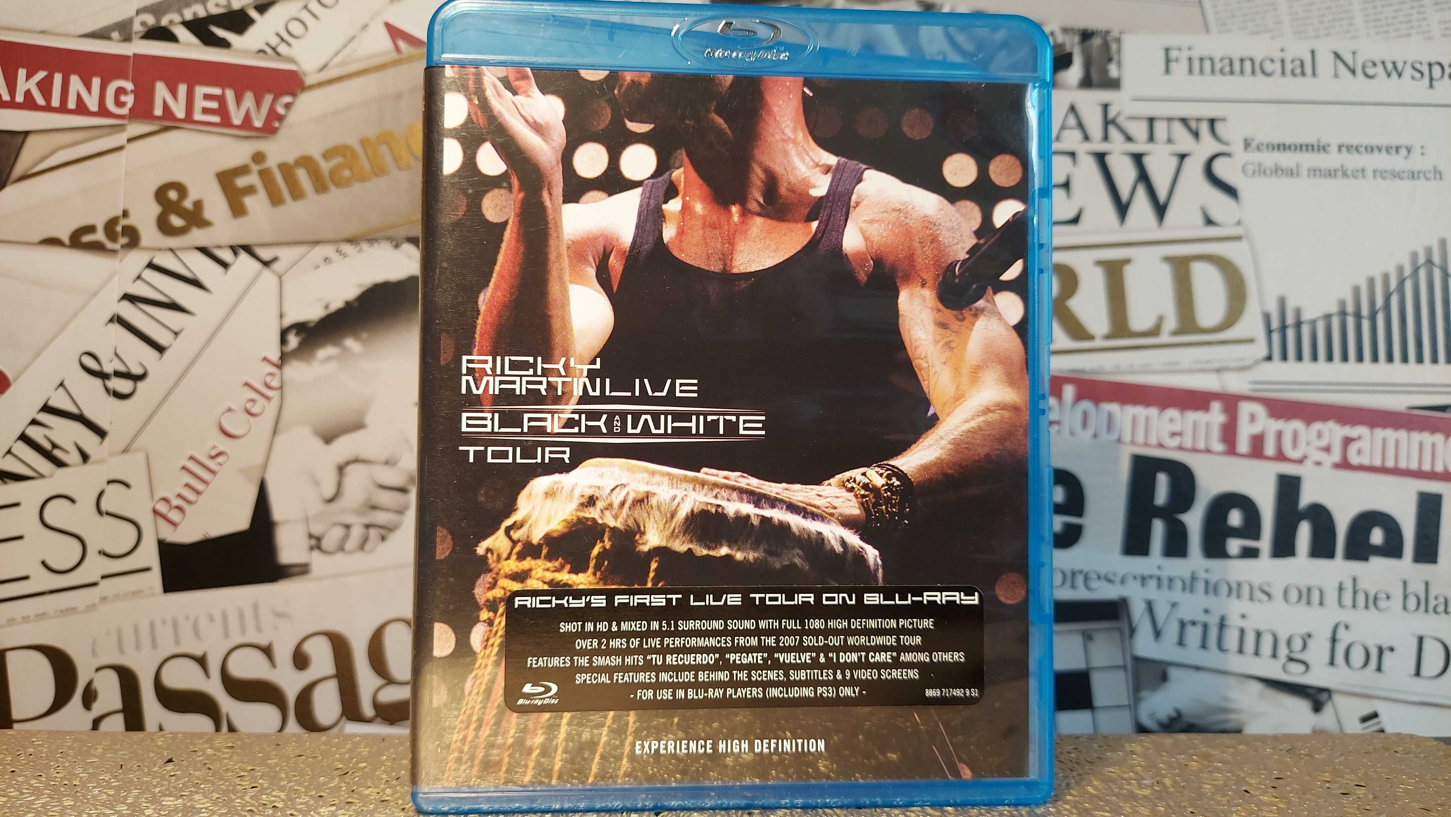 Ricky Martin - Live Black & White Tour Koncert na Blu-ray