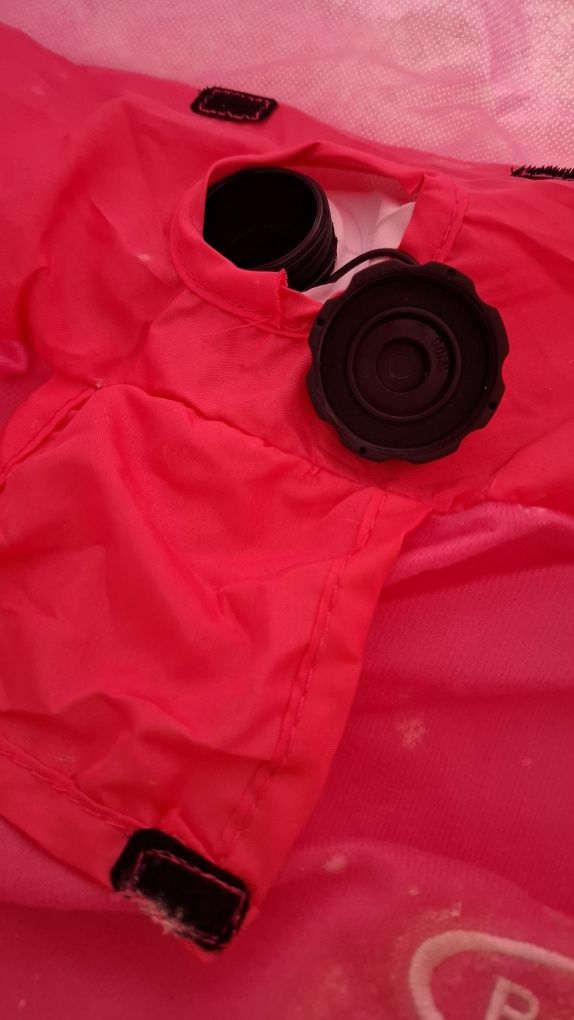 Saco cama para crianca insuflável