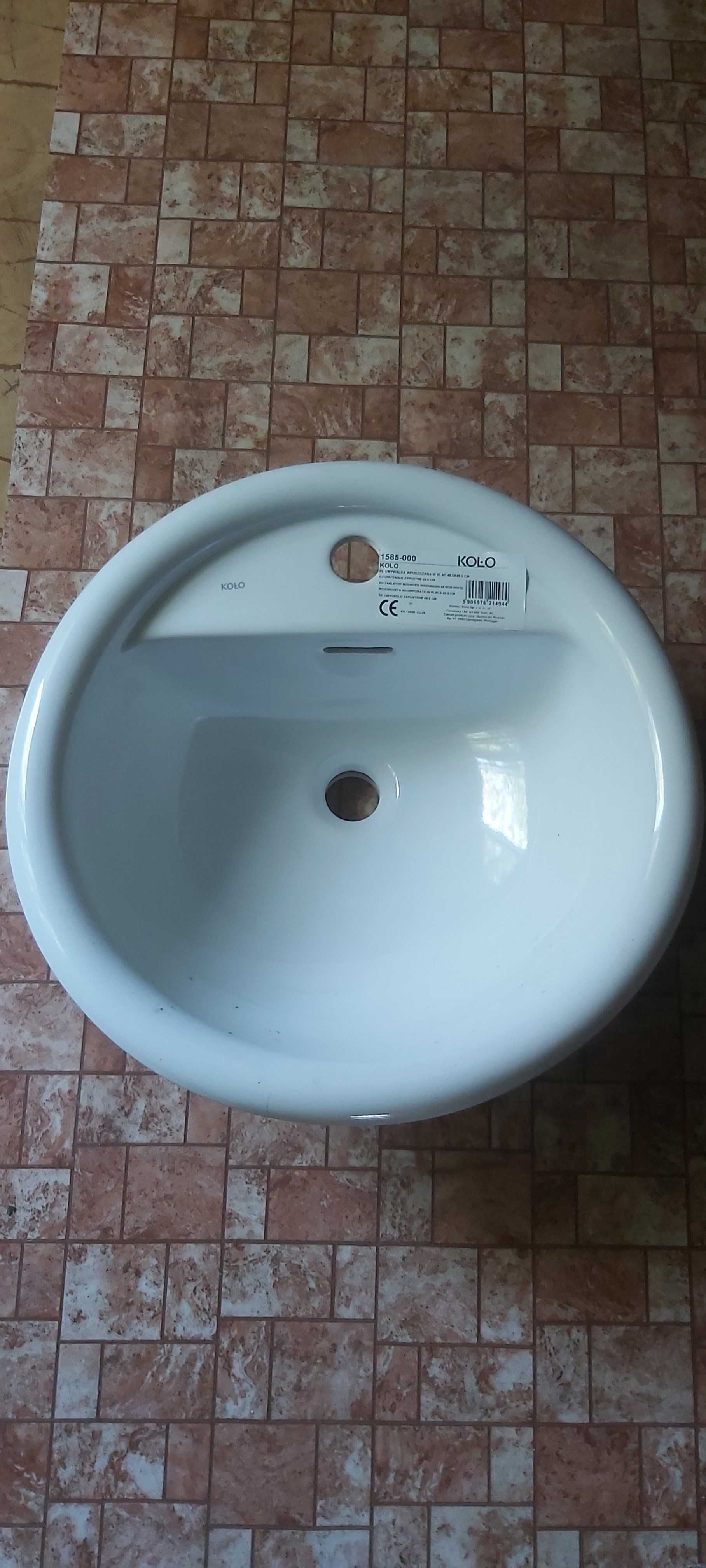 Umywalka KOŁO 48,5 cm wpuszczana