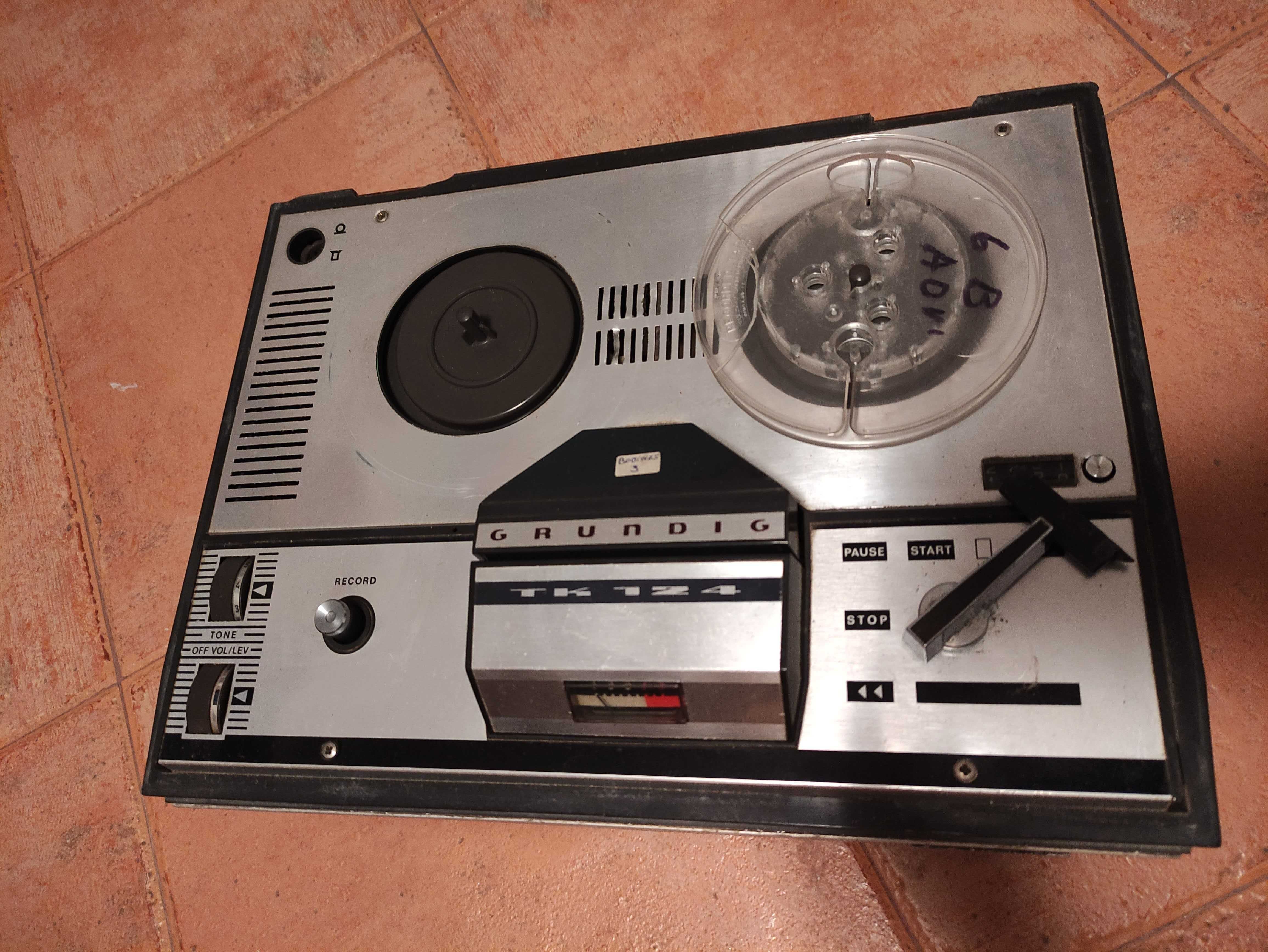 Gravador de Bobines - Grundig TK 124