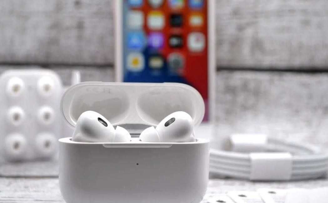 Бездротові airpods pro В2 з Шумоподавлінням 1в1 з ори Premium якість