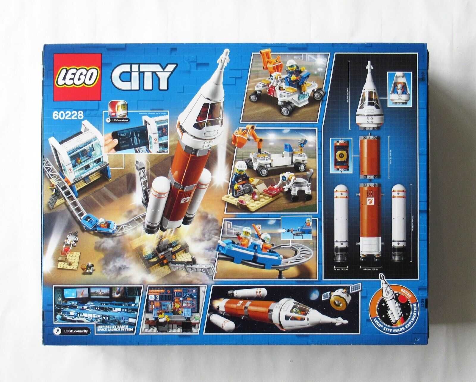 LEGO City 60228 - Centrum lotów kosmicznych