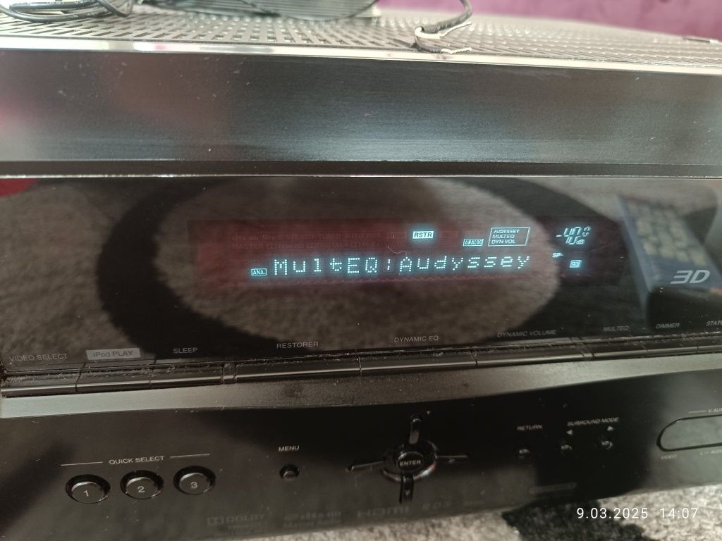 Amplituner Denon AVR-1611 + głośniki Altus 75 i  Skart 60