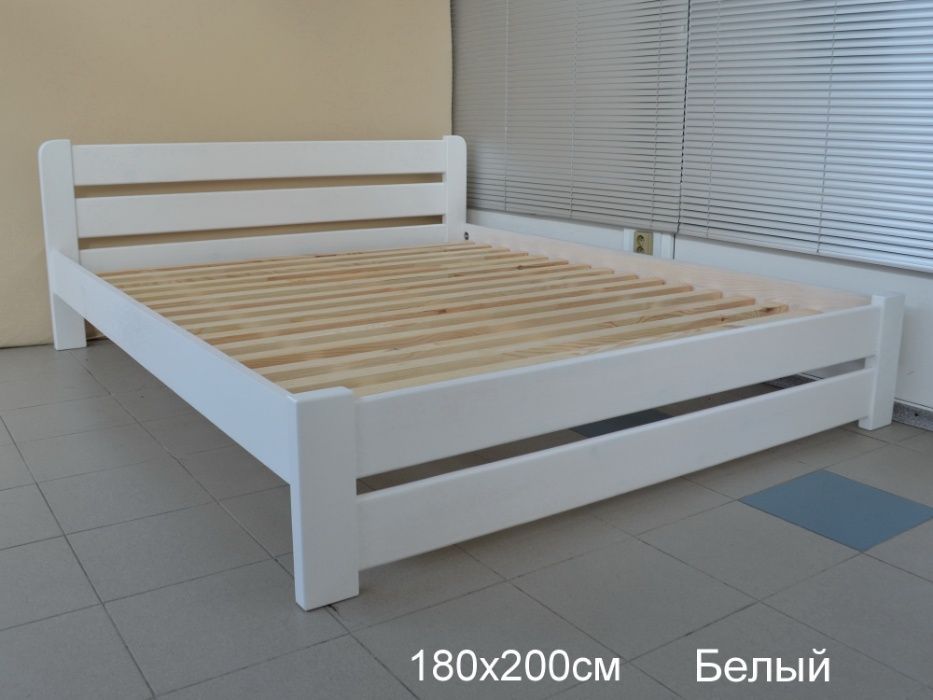 Кровать Деревянная Рич 180х200см / двуспальная кровать Одесса