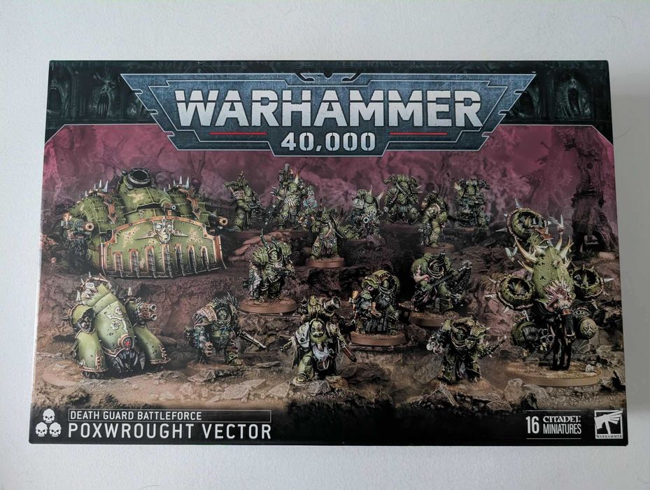 Death Guard 40k Battleforce Poxwrought Vector & Mortarion