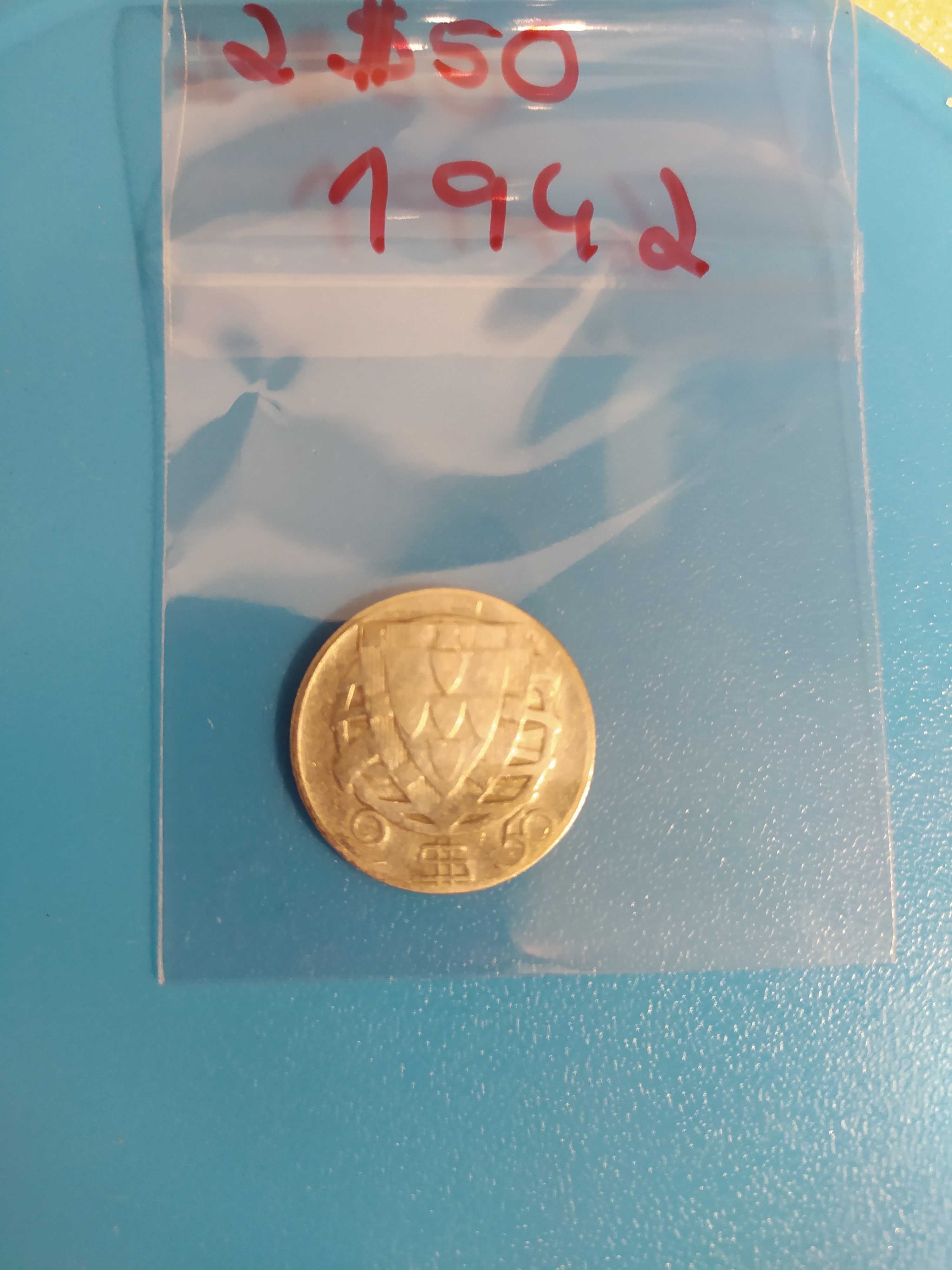 Moeda 2$50 de 1942