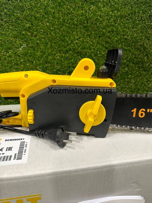 Електрична ланцюгова пила DeWalt DCM2800X1 2.8 кВт шина 40 см