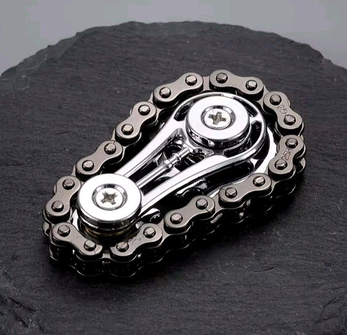 Premium Metal Fidget Spinner – Smooth, Silent, Anti-Stress Desk Toy