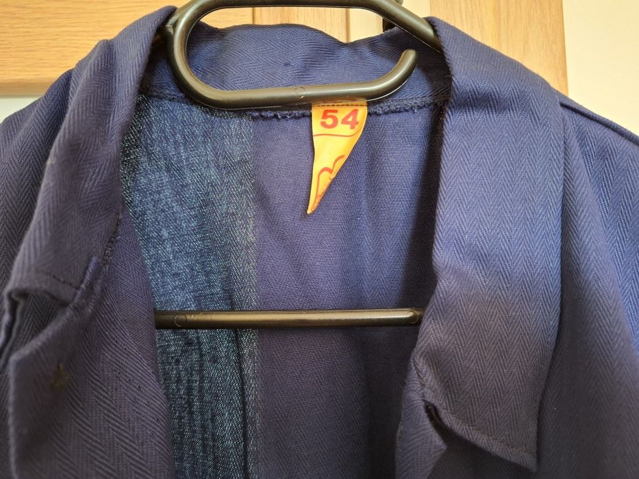 monia ubranie robocze męskie PRL nowe góra marynarka odzież robocza