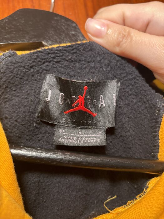 Nike Air Jordan Legacy Flight Nostalgia AJ9 Hoodie Black Gold