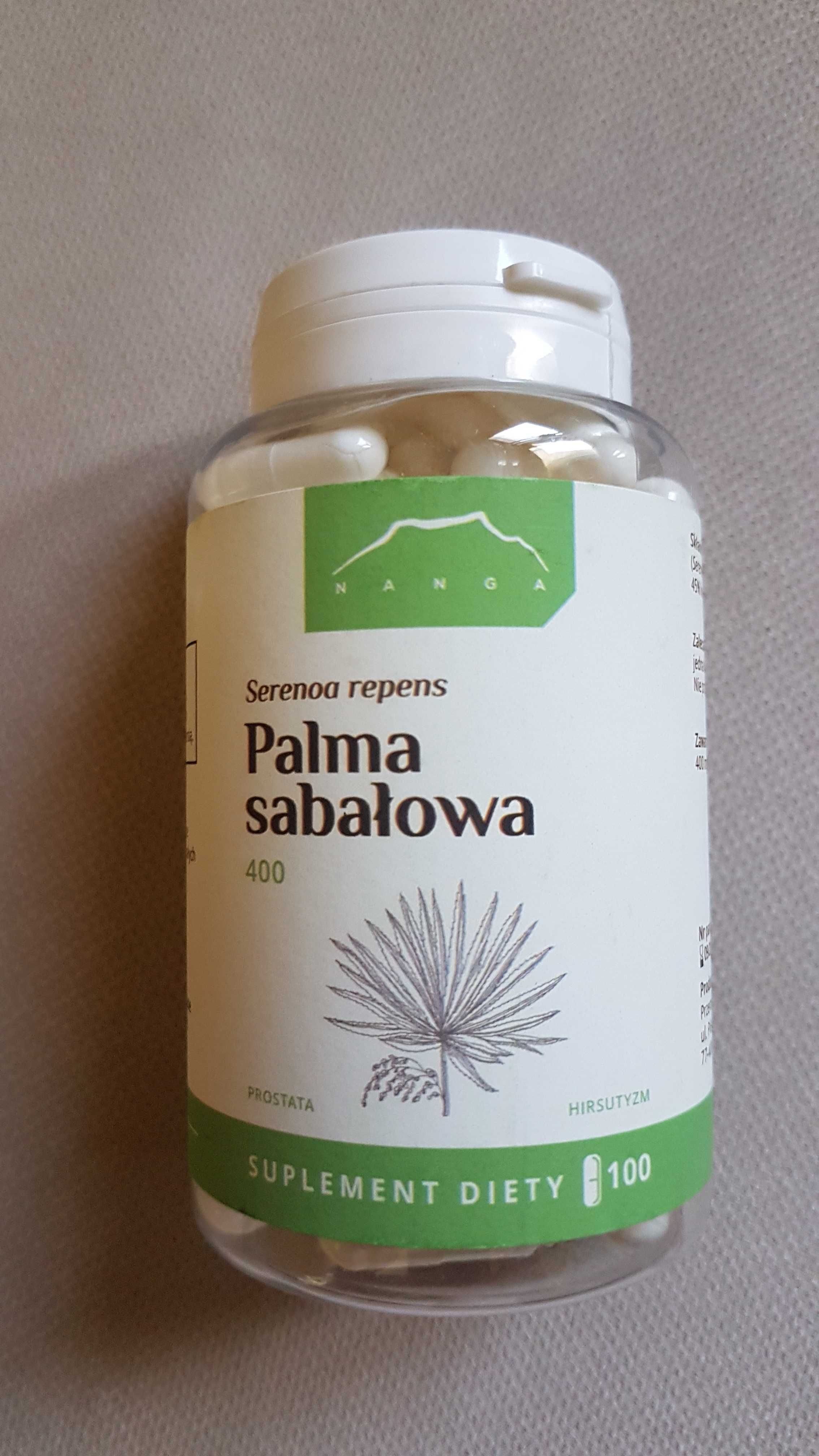 Palma sabałowa 400mg x 100 kapsułek firmy Nanga