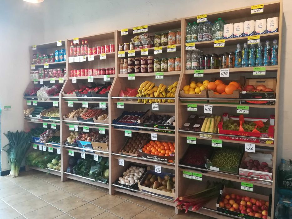 regały NOWE sklepowe warzywa owoce ciastka PRODUCENT warzywniak 96 cm