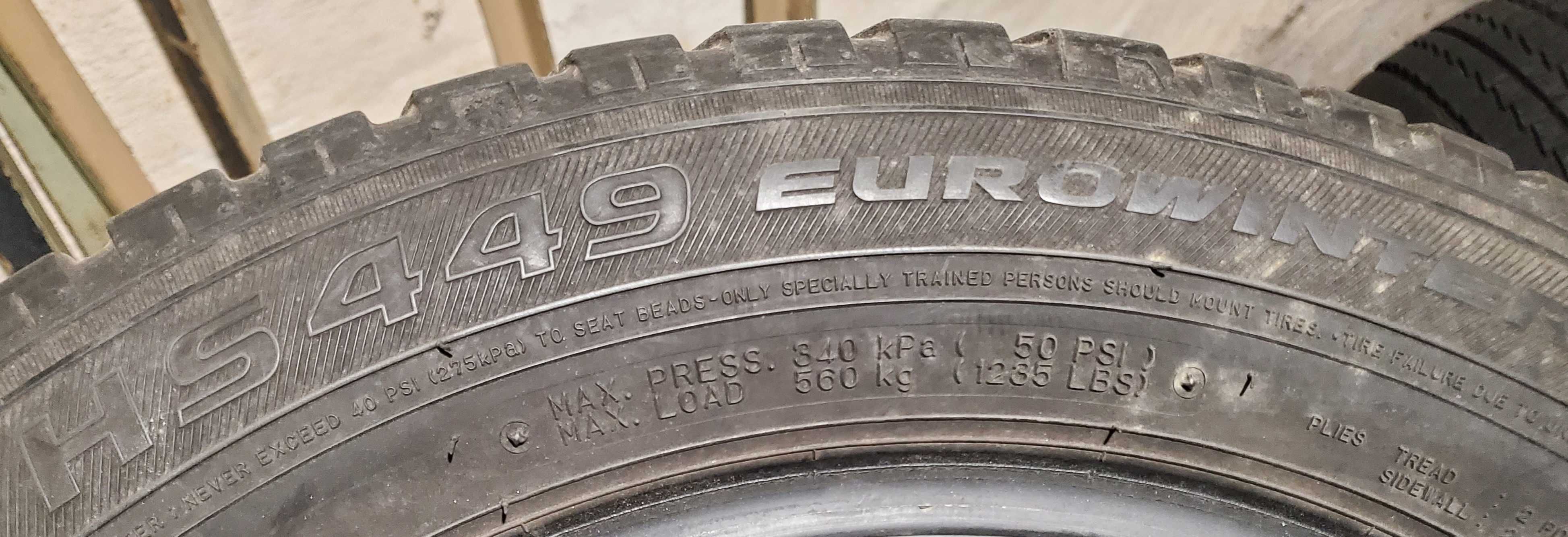 Зимние шины 185/60 R15 88Т Falken Eurowinter HS449.