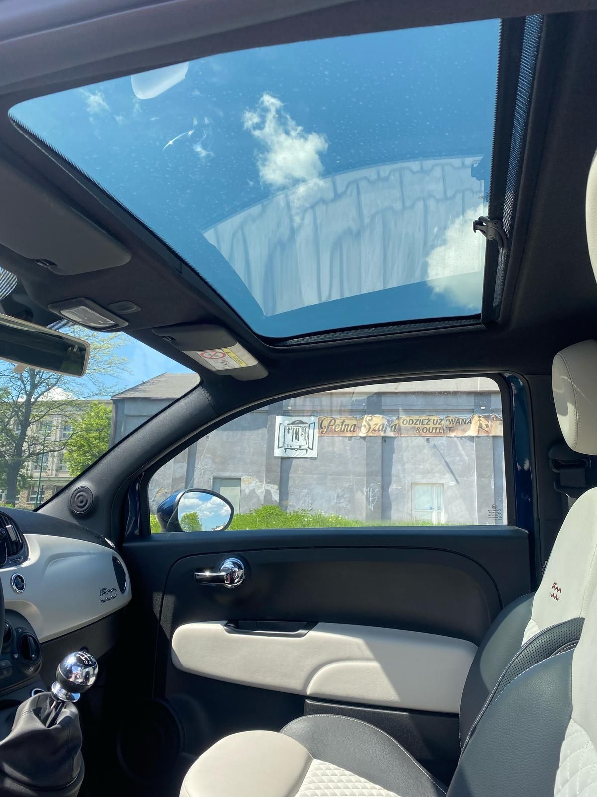 Fiat 500 1.2 2020 lounge dolcevita tempomat tylko 13 tys km panorama