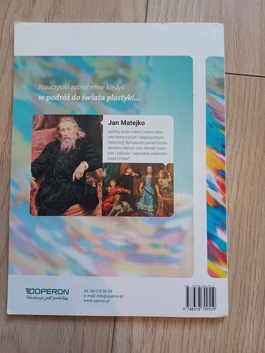 Plastyka podręcznik do szkół ponadpodstawowych dobry stan jak nowa