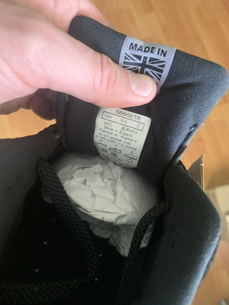 NEW BALANCE 991 |44.5| 28.5 см | 10.5 US MADE IN UK M991WTR