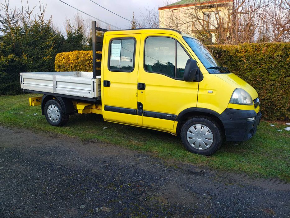 Opel Movano Renault master 2.5 dCi Doka brygadówka