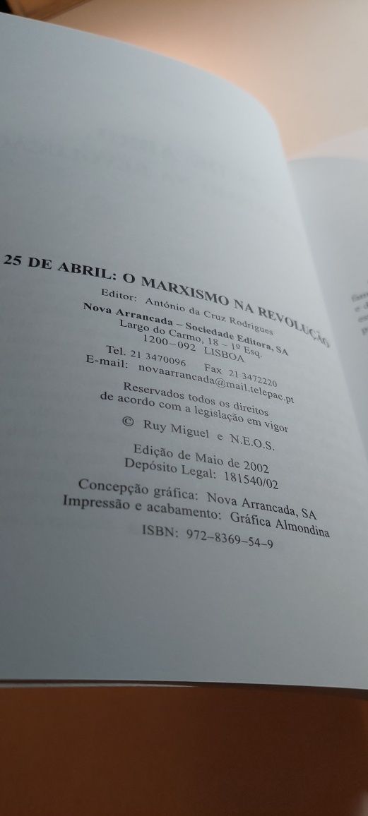 25 de Abril, O Marxismo na Revolução - Ruy Miguel