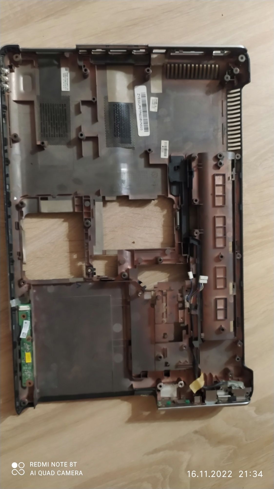 Продам корпуса к ноутбукам hp dv6, hp gq62 и compaq cq62