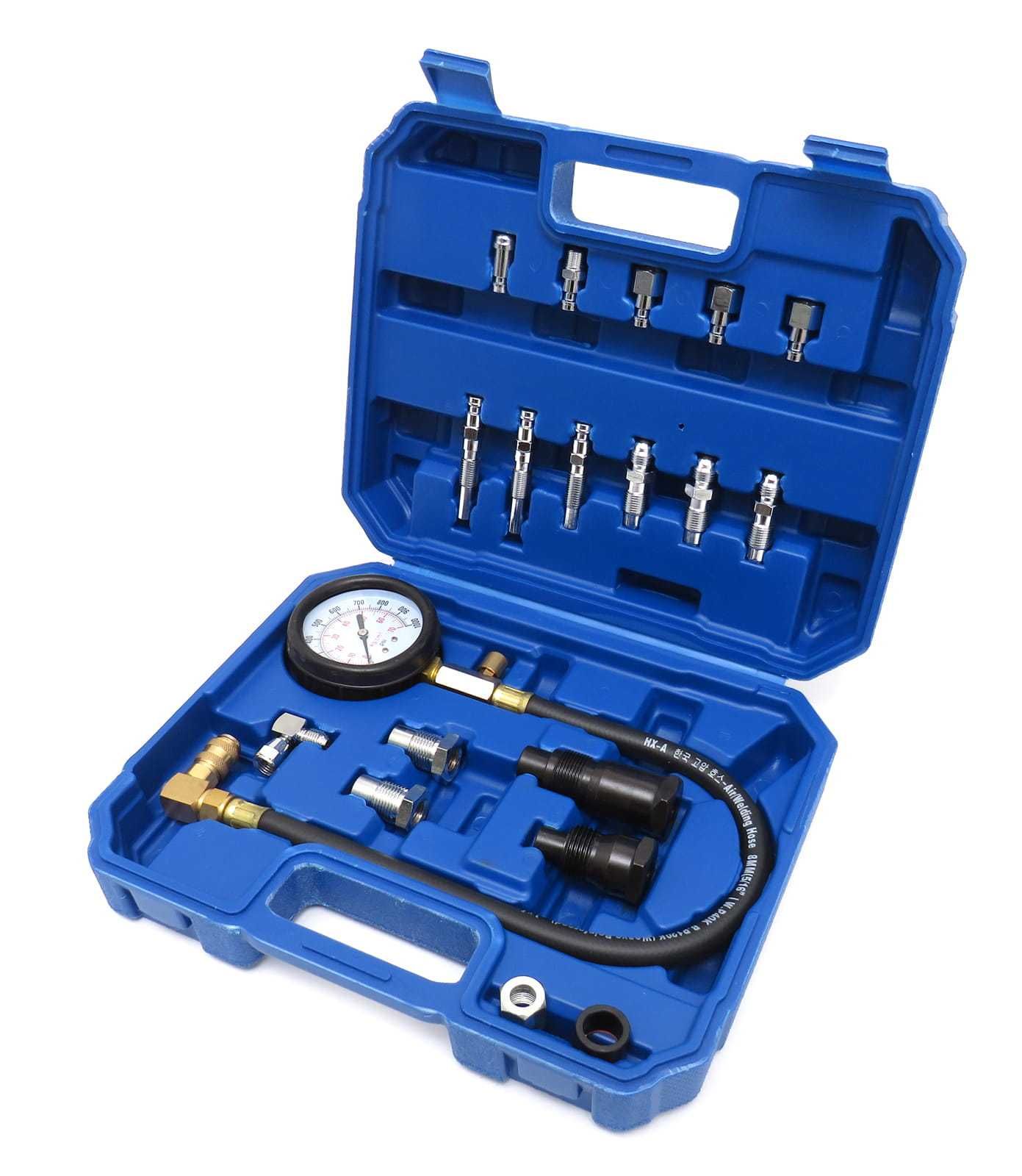 FALON-TECH Miernik Tester Ciśnienia Sprężania Diesel 0-70 Bar 19 El.