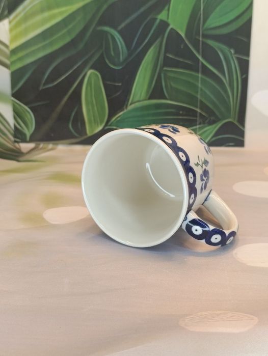*Kubek ceramiczny Mars Bolesławiec 350 ml ceramika Z.C. Bolesławiec