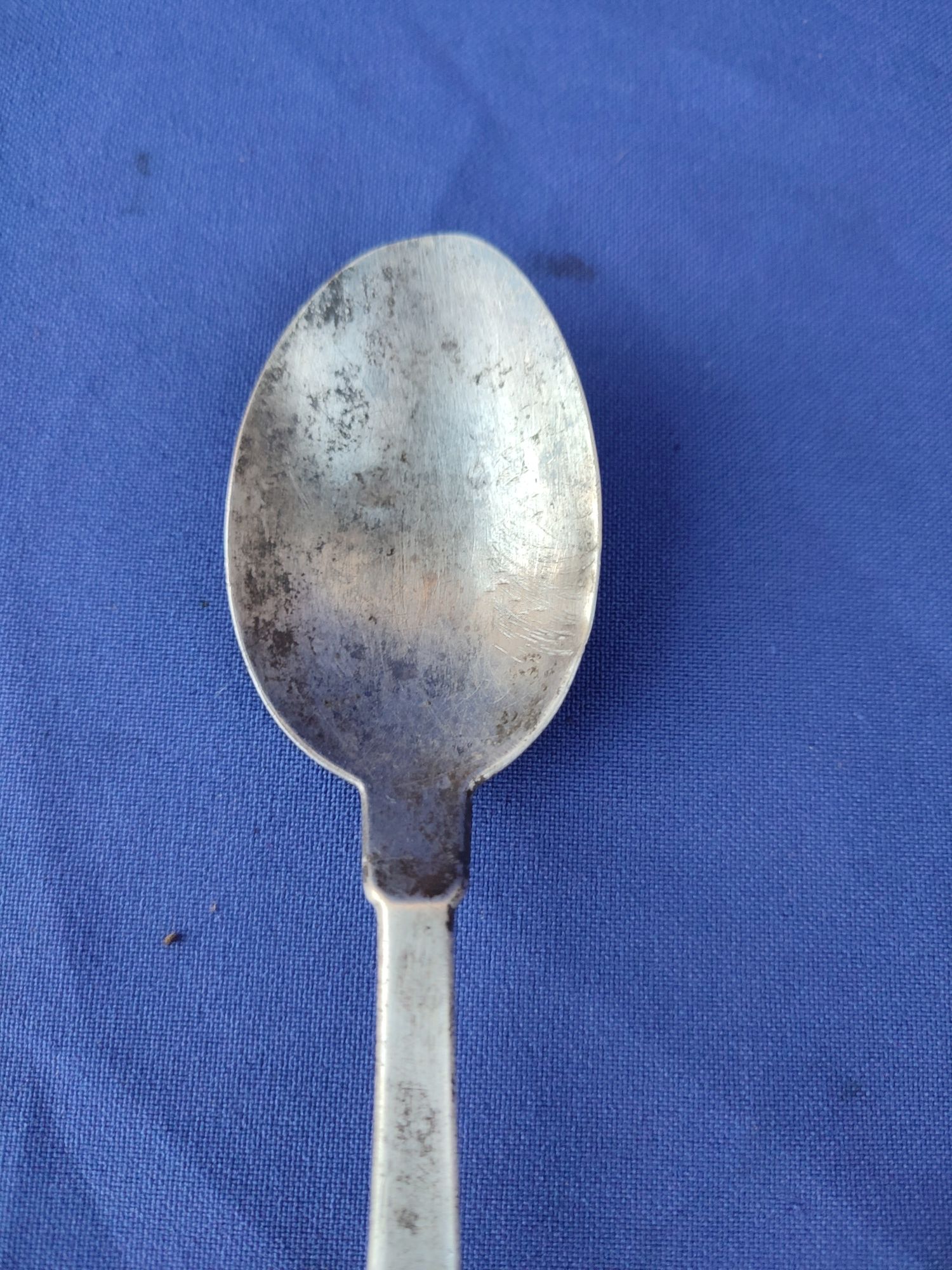 Серебряная ложка серебро 800 проба 1933 год с инициалами вес 49 грамм