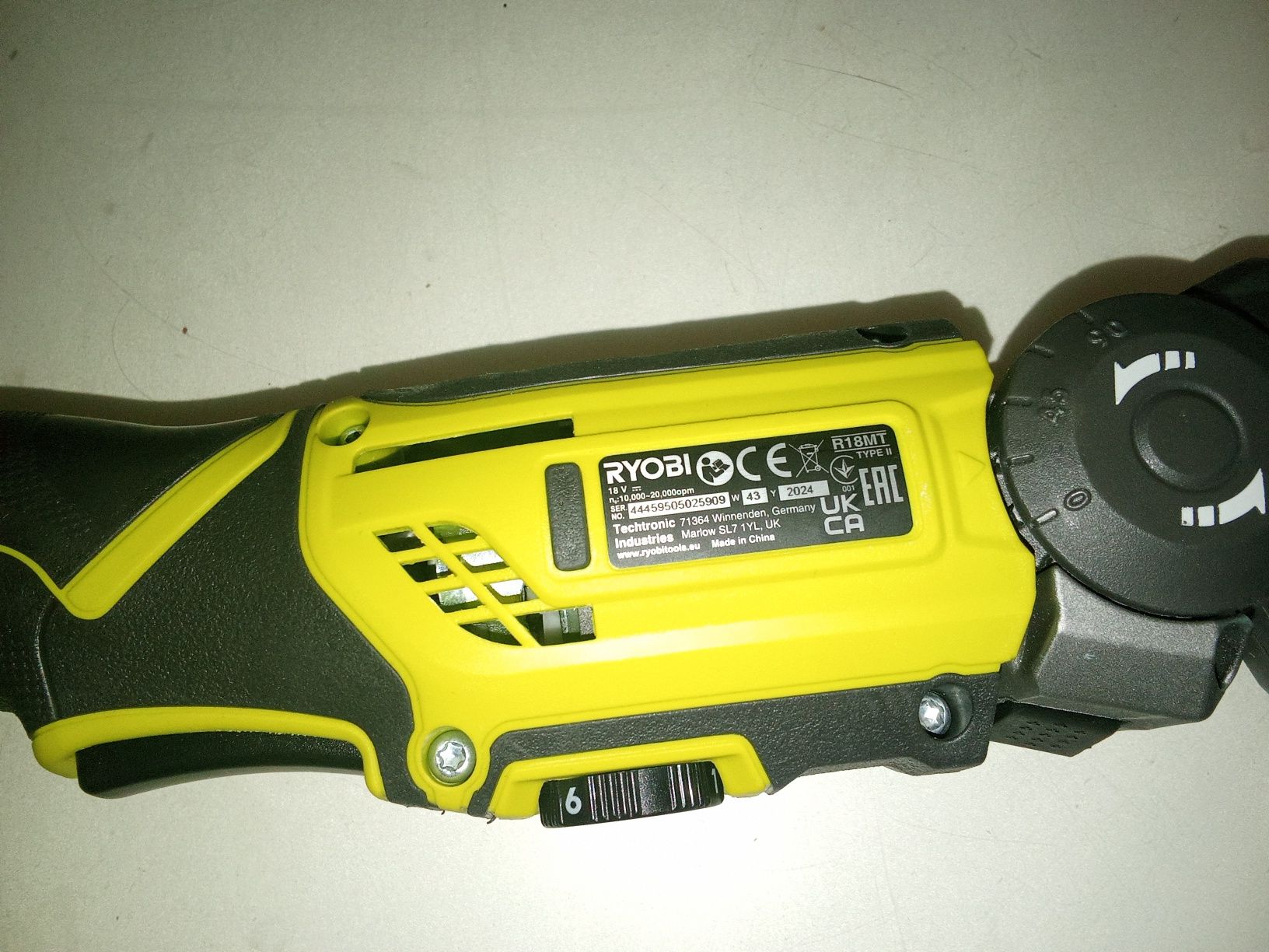 Ryobi r18 MT narzędzie wielofunkcyjne nowe oryginał