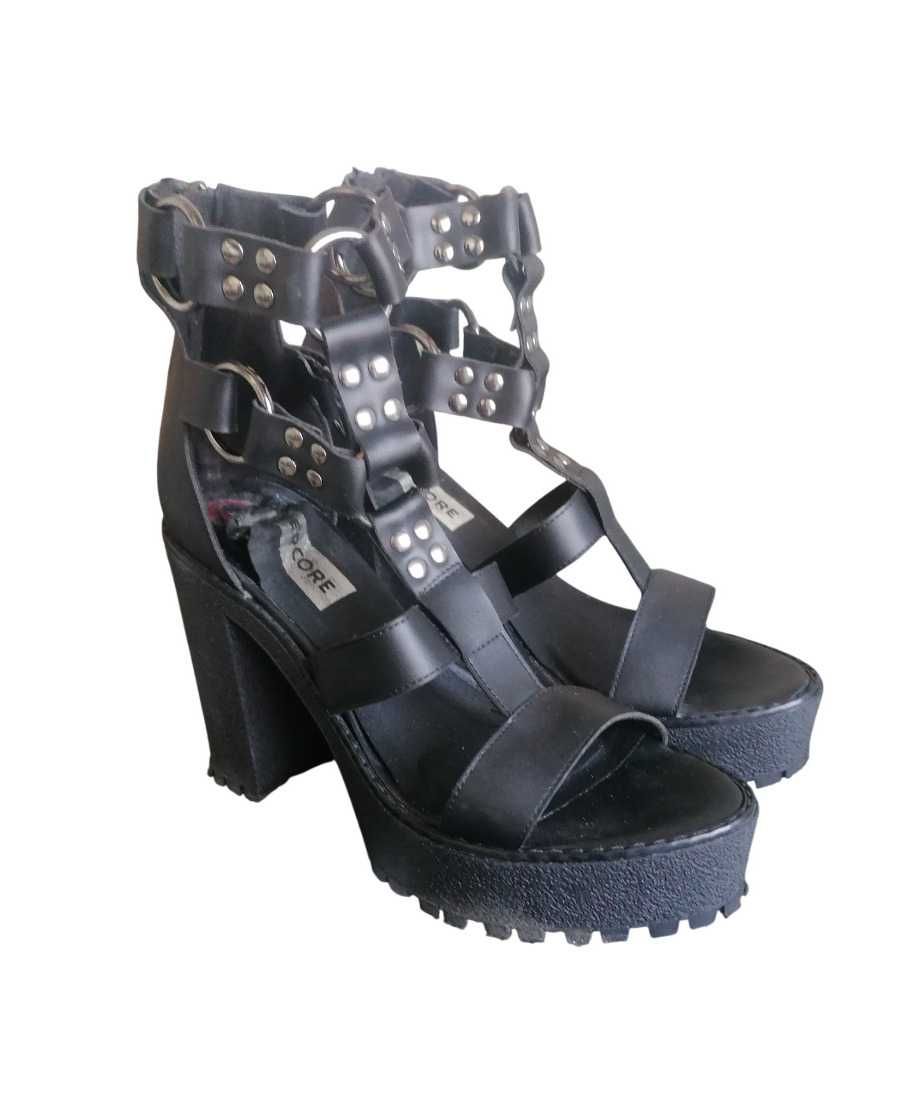 Sandały ALTERCORE goth platforma killstar alternative dollskill